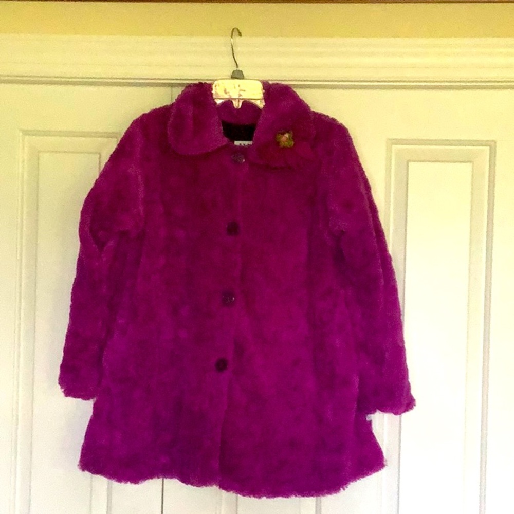 Girls purple coat